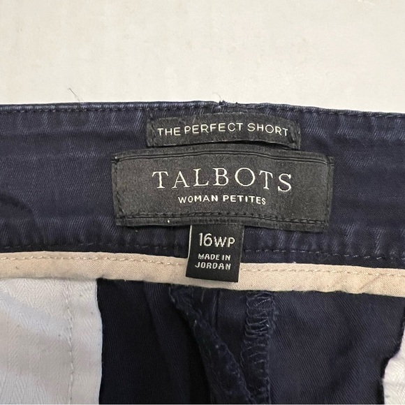 Talbots Perfect Short blue petite (1025) - Picture 4 of 5